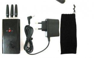 3G Portable Cell Phone Jammer Blocker EST-808HA , 2100 - 2200MHZ Frequency
