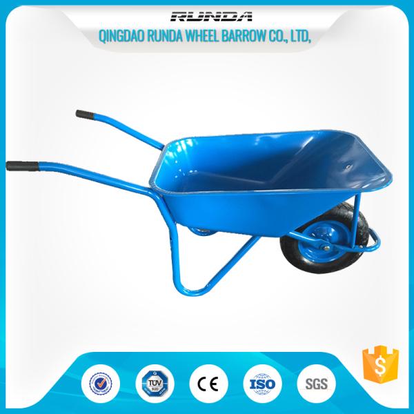 Europe Style Heavy Duty Steel Wheelbarrow 5.5CBFT 160kgs Load TUV SGS Approval