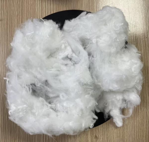 Spining Grade Recycled Polyester Staple Fiber 1.4D 38mm White