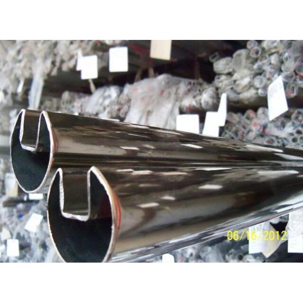 Stainless steel slotted tube,Glass channel tube,304 polished ss slotted pipe