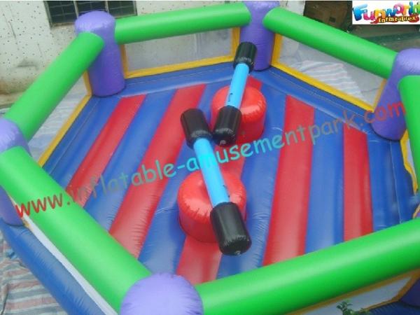Commercial Inflatable Sports Games , Outdoor Inflatable Gladiator Joust