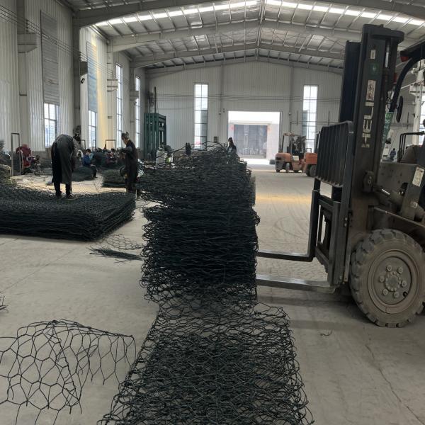 Stone Filled Flood Gabion Box Barrier Anti Rust with 2*1*1m