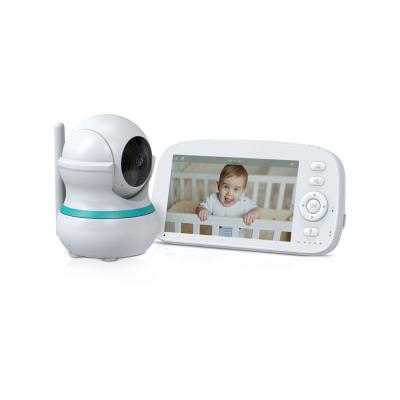 Vidéo intelligente Moniteur bébé 5 pouces Support Cry Détection de température et d'humidité