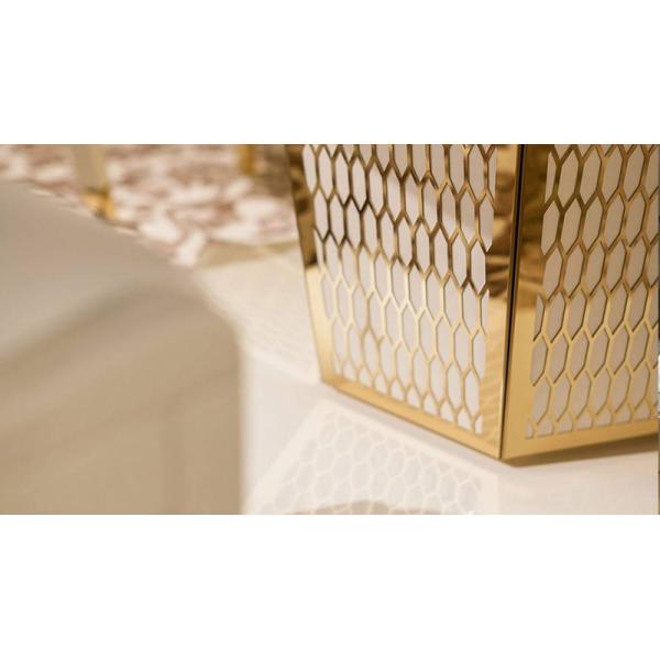 Итальянская роскошная столешница мрамора обеденного стола мезы с нержавеющим проводом