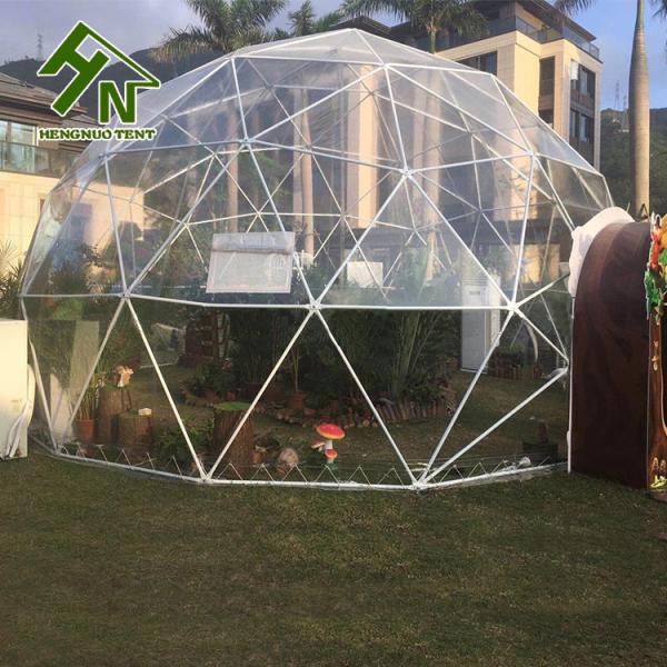 Wedding Party Dome Tent Transparent Catering Dome Tent 100KM/ H Wind Load