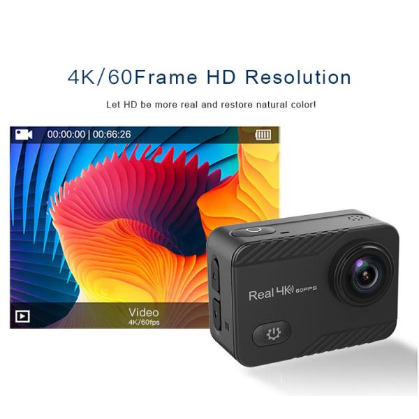 30m Waterproof 4K Ultra HD Action Camera Native 4K Sports DVR Camera