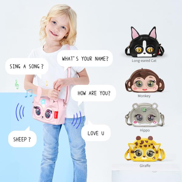 Supercute Intelligent Interactive Voice Kids Messenger Bag Shoulder Bag For Kids