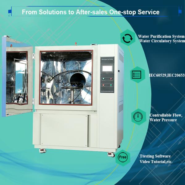 3500W IPX5 IPX6 Water Spray Test Chamber For Enclosure Protection