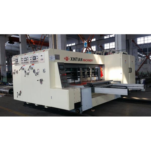 4 Color Flexo Printer Corrugated Carton Machinery Electrically For Carton Box Making