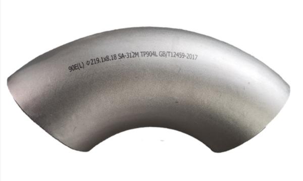 Seamless Stainless Steel Pipe Fittings ASME A234 WPB 6 Inch 90 Degree Long Radius Elbow