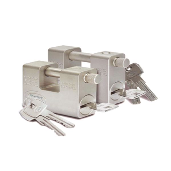 Rarlux70-100mm High Safety Solid Steel Heavy Duty Durable Anti-Theft Key Padlock with Plated Surface