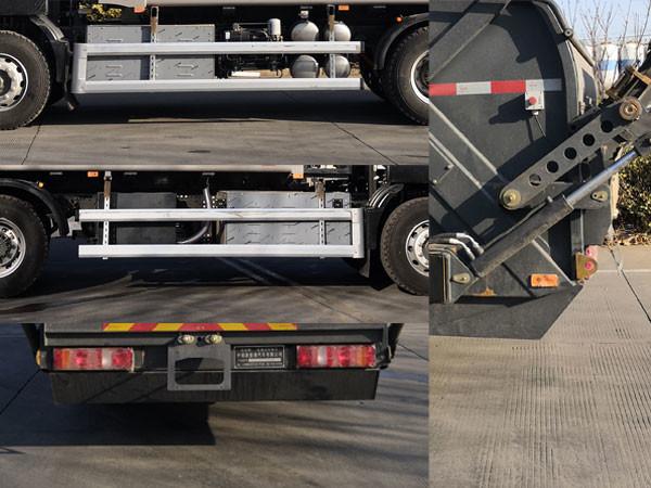 Sinotruck pure electric automatic vehicle garbage compactor truck
