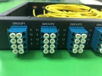 marco de distribución de la fibra óptica del panel de remiendo de fibra del solo modo de 1U 96C