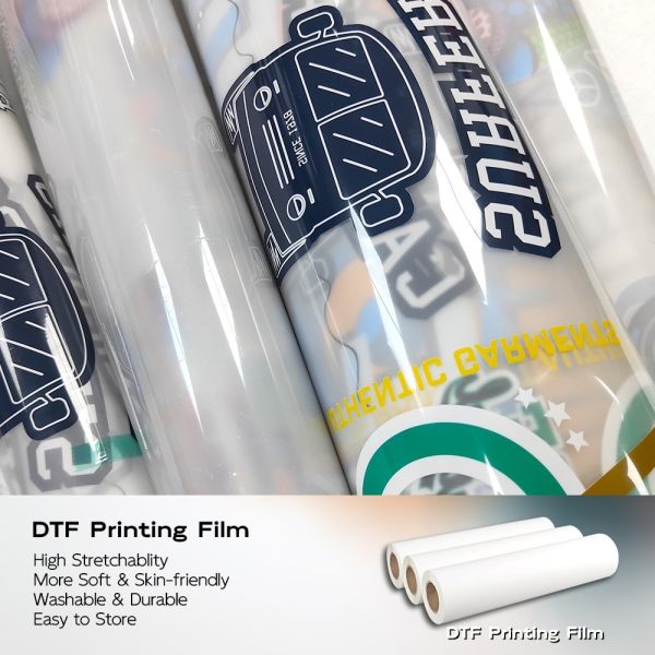 DTF Transfer Film Various Sizes Customized Inkjet Printer DTF Printing Film For Sublimation
