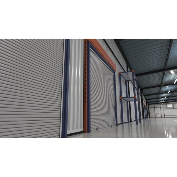 Customized Warehouse Steel Structure Building For Industrial / Civil Buildings