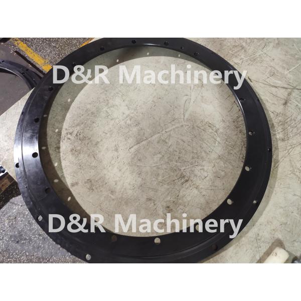 VLU200844 slewing bearing used for sewage treatment system, INA 50Mn slewing ring with black coating