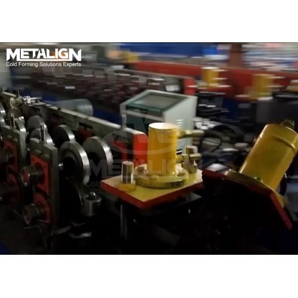 C Shaped Stud Profiles Drywall Roll Forming Machine Line With Continuous Punching And Cutting