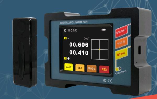 DMI810-46-BT Inclinômetro Digital sem fio Bluetooth Protractor de Ângulo