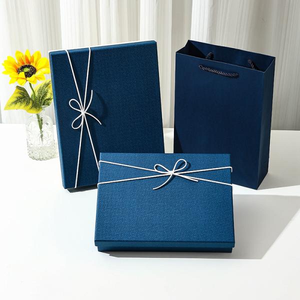 Premium Empty Gift Boxes For Scarves Cosmetics Clothing Ideal Present Packaging