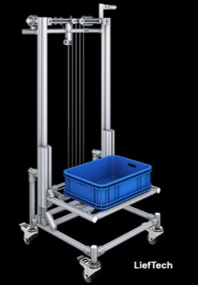 Reel Up Pipe Work Bench Custermized Size Aluminium Alloy Material
