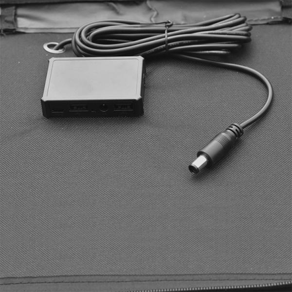 CE/FCC/ROHS/PSE Certified 40W Portable Folding Solar Panel Mobile Charger For Camping