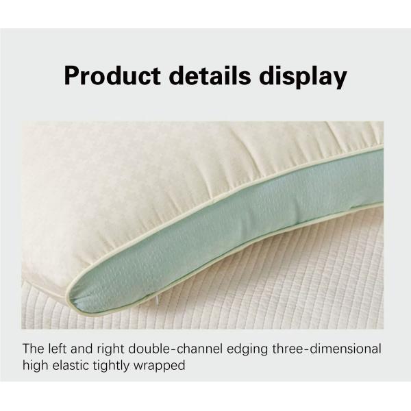 Sleep Massage Pillow with Skin-Friendly Knitted Fabric and Cervical Spine Protection