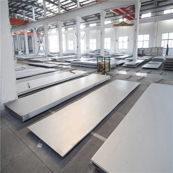 AISI ASTM 1000mm Width Hot / Cold Rolled 201 Stainless Steel Plate For Mechanical