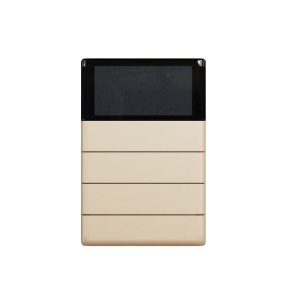NP16214_01WG Push Button Panel Schneide KNX 8 Position Smart Thermostat Panel