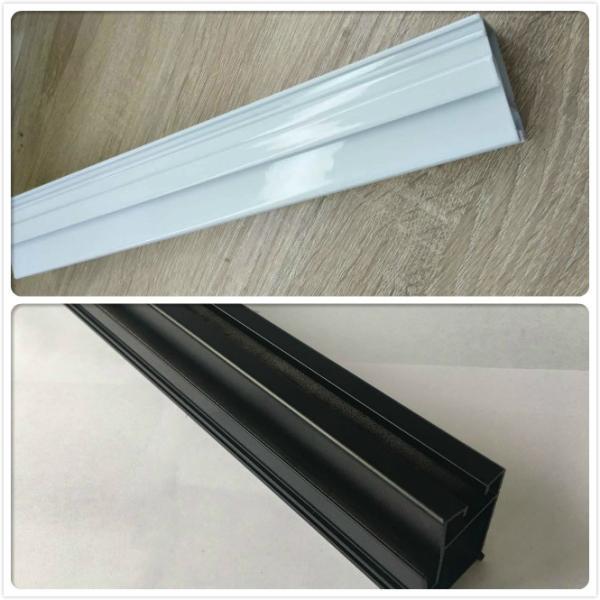 T5 / T6 Powder Coated Aluminium For Window / Door Square Shape