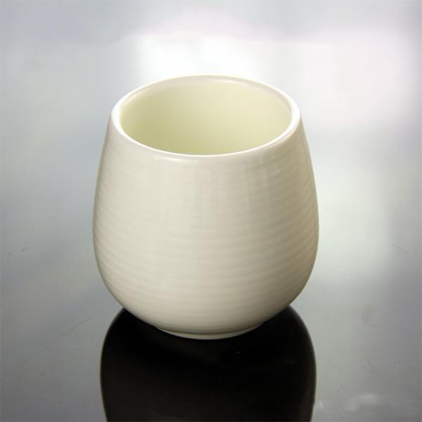 Coastal White Porcelain Tea Cups Porcelain Cups And Saucers FDA EU