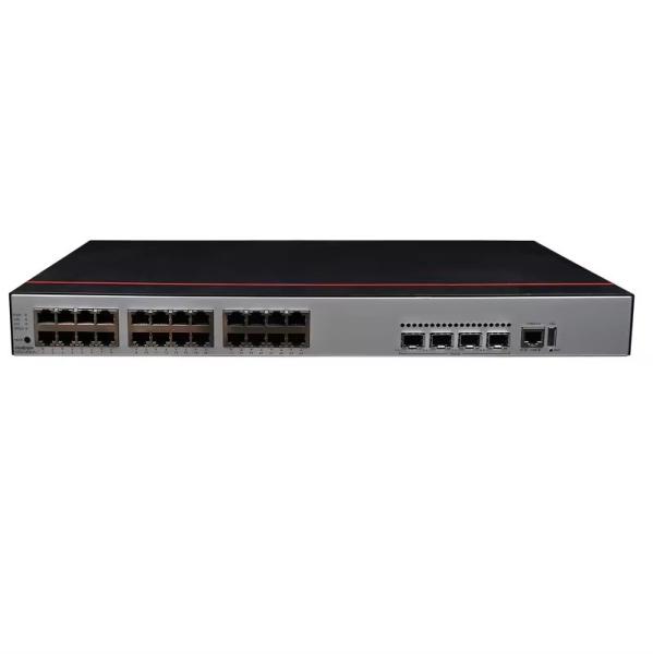 Telecommunication 24-Port PoE Ethernet Switch S5735-L24P4S-A1 with 4 * 1G SFP Uplinks