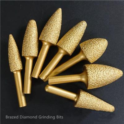 6mm Brazed Diamond Tools For Iron Casting Granite Marble Grinding