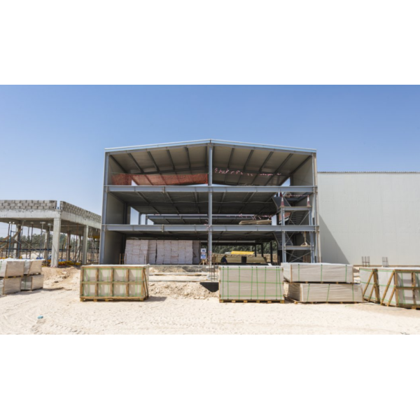 Anti Earthquake Antirust Prefabricated Metal Buildings Hangars Warehouse