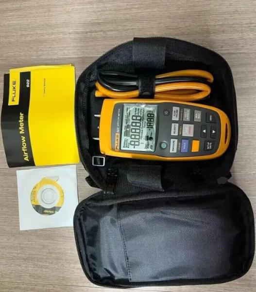 Fluke 922 空気流量計 / マイクロマノメーター 空気圧 音量速度 温度 YH