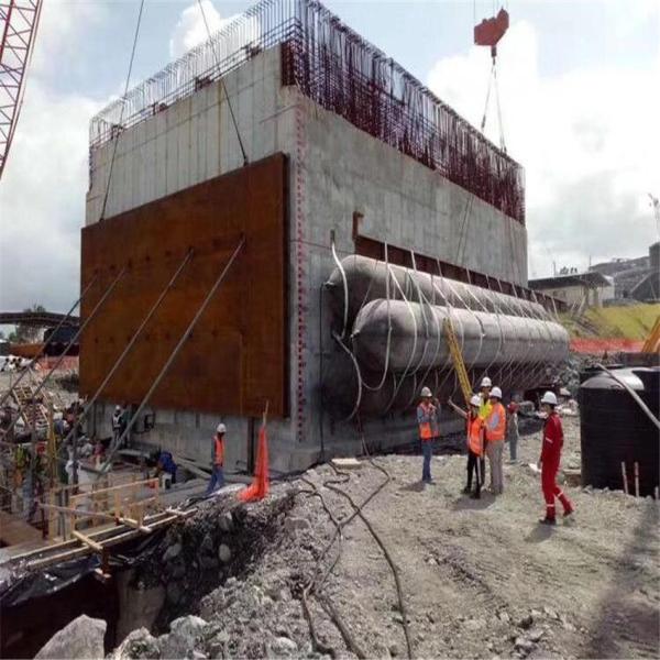 5 6 couches embarquent les airbags de lancement Marine Airbag en caoutchouc