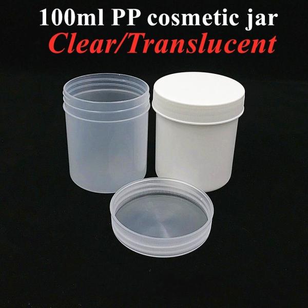 Skin PP Cream Jar Cosmetic Package 150ml 250ml 500ml Big Size PP Ointment cosmetic plastic Jar cosmetic jars