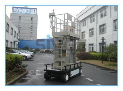 Plataformas de trabalho de elevação automotoras estáveis 12m tamanhos da plataforma 1765 * de 870 * de 1100mm