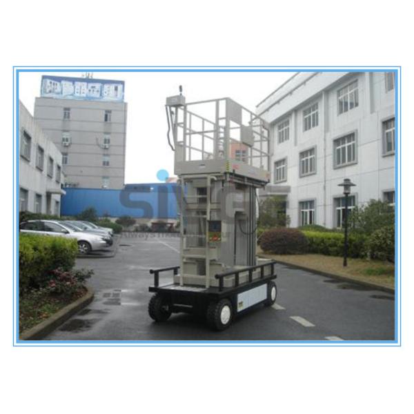 Стабилизированные самоходные повышаясь рабочие платформы 12м размеров платформы 1765 * 870 * 1100мм