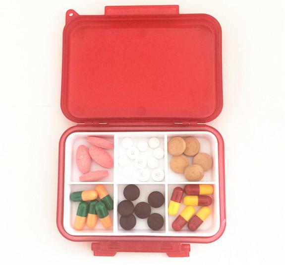 HS-P33 Waterproof weekly pill box mini for promotion FDA CE ISO