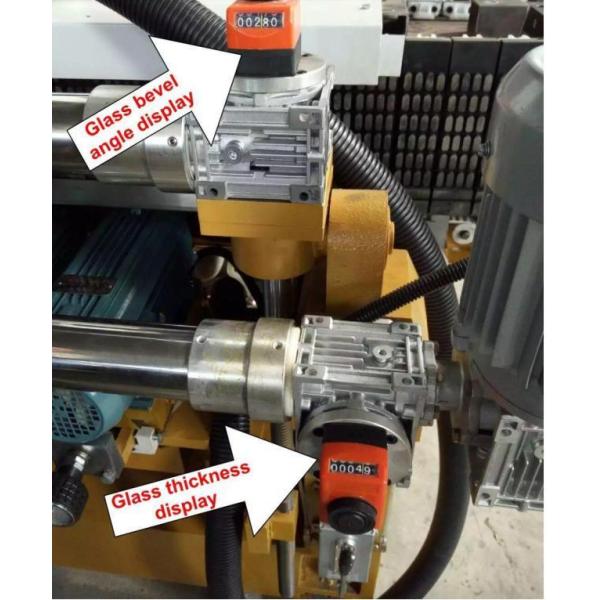 ST-261E Nine Motors Glass Straight Line Beveling Machine for Glass Beveling Equipment
