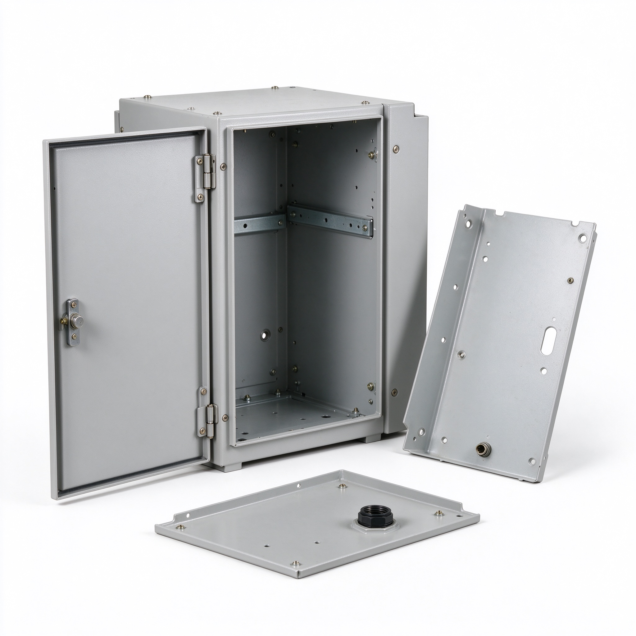 Custom Sheet Metal Servo Drive Enclosure for Packaging Machinery