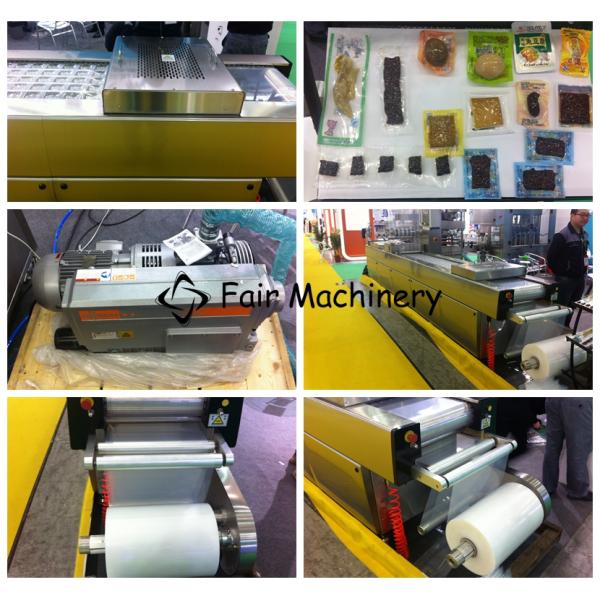 220VAC 0.6mpa Industrial Vacuum Sealing Machine Meat Sealer 4times/Min