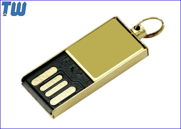 Golden Tiny Metal UDP Chip 128GB USB Memory Stick Thumb Drives