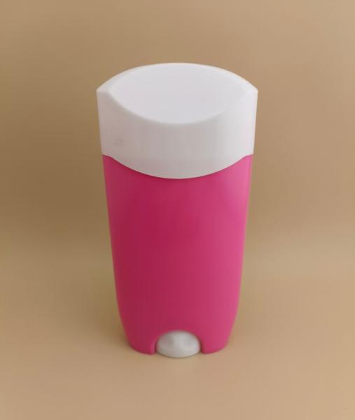 Rose Big Smooth Lip Balm Packaging with White Lid 2311 for Lipsticks