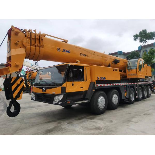 MOOG Hydraulic Cylinder and Eaton Hydraulic Pump Used Truck Crane QY100K at Affordable