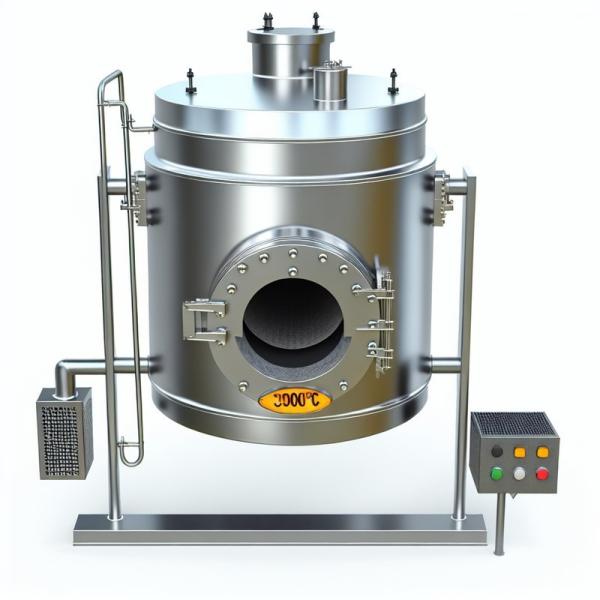 Four à graphitation en acier inoxydable 3000℃ pour matériaux carbonés