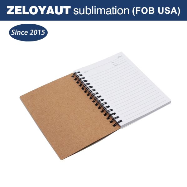 Wholesale Custom Logo Printed A5 Dotted Notebook Sublimation Heat Press Paper Personal Blanks for Promotional Loose Notebook