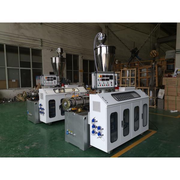 Twin Screw Stable Running 16-315mm Plastic  PVC Tube Extrusion Line