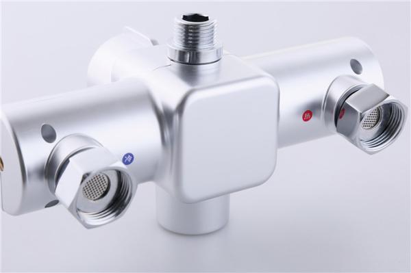 Solar System Thermostatic Mixing Valve Cold Hot Water Shower With Plastic Seal