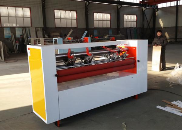 High Efficiency Thin Blade Slitter Scorer Fit Corrugated Cardboard Slitting And Scoring